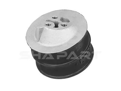 1.27368 Rubber mounting, marked: red, D: 110 mm, M10 x 1,5, W: 96 mm