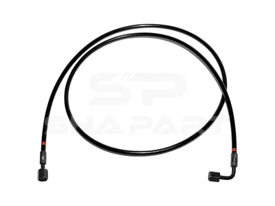 1.28134 Hose line, cabin tilt, D: 8.5 mm, M12 x 1,5, L: 1500 mm, L1: 2961 mm, 362 bar