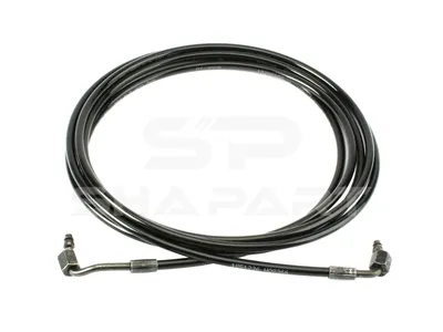 1.28150 Hose line, cabin tilt, D: 8.3 mm, M12 x 1,5, M12 x 1,5, L: 3930 mm, L1: 3900 mm, 400 bar