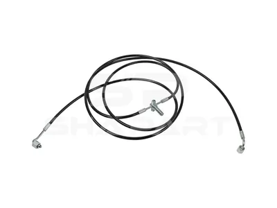 1.28158 Hose line, cabin tilt, D: 8.5 mm, M12 x 1,5, M14 x 1,5, L: 3450 mm, L1: 3445 mm, 420 bar