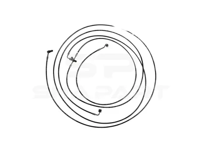 1.28193 Hose line, cabin tilt, D: 8.5 mm, M14 x 1,5, M12 x 1,5, L1: 1970 mm, 420 bar