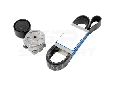 1.31178 Belt tensioner, complete, with multiribbed belt, 10 PK, L: 2070 mm