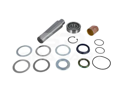 1.31603 King pin kit, D: 55 mm, D1: 45 mm, D2: 40 mm, L: 222.5 mm