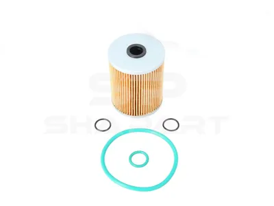 1.31897 Oil filter, with seal rings, d: 19 mm, D: 83 mm, H: 107 mm