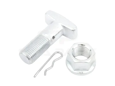 1.32603 Wheel bolt, complete, M20 x 2, LTh: 32 mm, Lu: 57 mm, SW: 27, W1: 21 mm, W2: 44.5 mm, 10.9