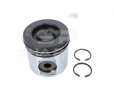 1.33151 Piston, complete with rings, D: 127 mm, L: 125.2 mm