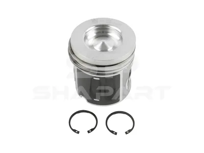 1.33160 Piston, complete with rings, D: 127 mm, L: 136 mm