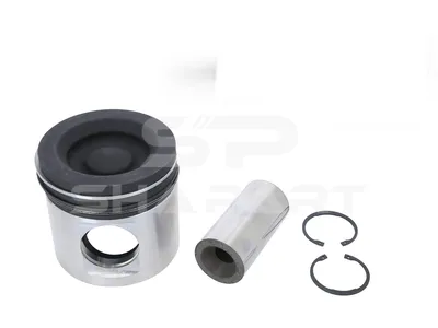 1.33168 Piston, complete with rings, D: 127 mm, L: 125.2 mm