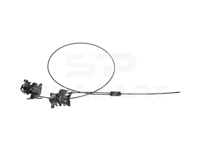1.52009 Locking device, engine hood, complete