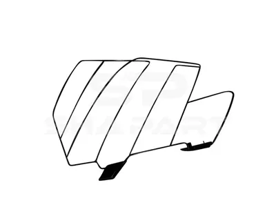 2.00526 Lamp protector, headlamp, right