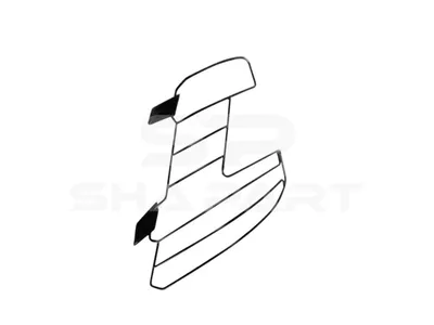 2.00533 Lamp protector, headlamp, left