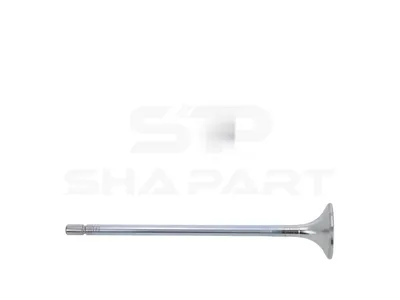 2.10282 Exhaust valve, D1: 8 mm, D2: 40 mm, L: 191.7 mm, α: 45 °