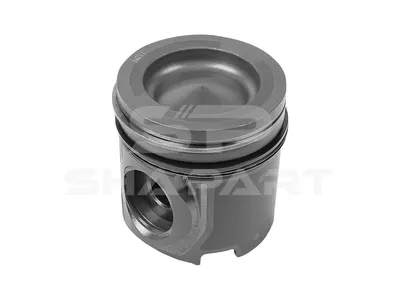 2.10448 Piston, complete with rings, D: 131 mm, L: 137.2 mm