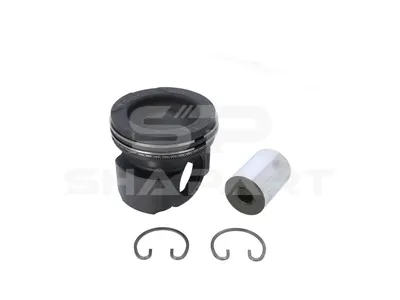 2.10912 Piston, complete with rings, D: 123 mm, L: 114.4 mm