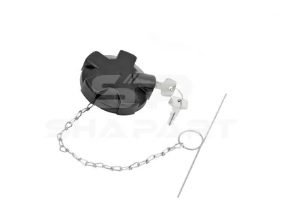 2.12156 Filler cap, unventilated, lockable, D: 60 mm