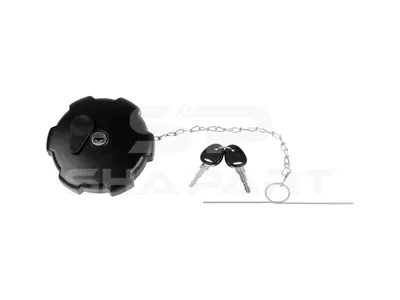 2.12158 Filler cap, unventilated, lockable, D: 80 mm