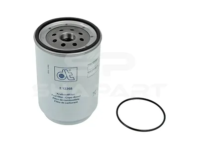 2.12268 Fuel filter, water separator, D: 108 mm, 1" x 14 UNS, H: 158 mm