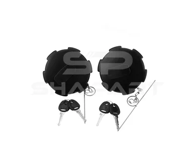 2.12323 Filler cap kit, unventilated, lockable, D: 80 mm