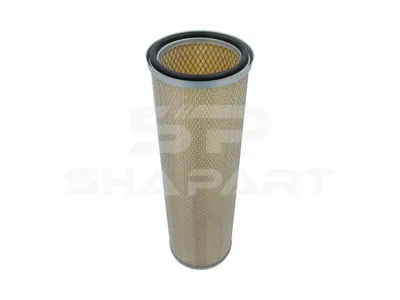2.14066 Air filter, inner, d1: 10 mm, d2: 124 mm, D1: 152 mm, D2: 161 mm, H: 512 mm