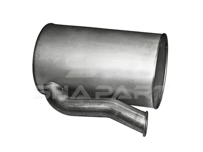 2.14153 Silencer, D: 445 mm, L: 736 mm