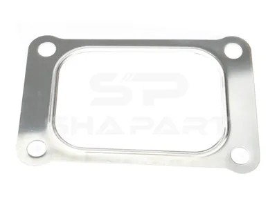 2.14212 Gasket, turbocharger, L: 136 mm, W: 86 mm, S: 0.4 mm