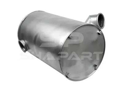 2.14537 Silencer, D: 445 mm, L: 736 mm