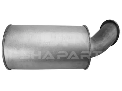2.14546 Silencer, L: 710 mm