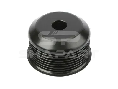 2.15206 Pulley, d1: 17 mm, d2: 61 mm, DP: 73 mm, W: 44 mm, 8 grooves