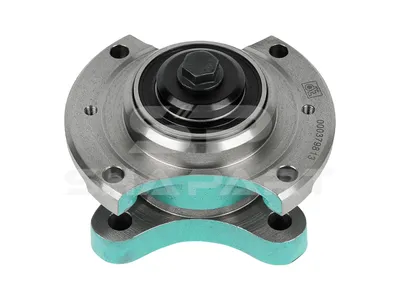 2.15298 Fan hub, D1: 125 mm, D2: 132 mm, H: 72.3 mm