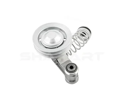 2.15525 Belt tensioner, D: 121.5 mm, W: 34 mm, 2 grooves