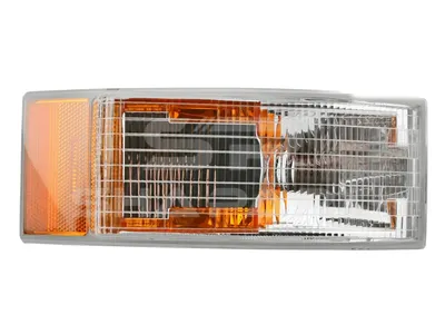 2.24441 Turn signal lamp, white, without bulb, 3 poles