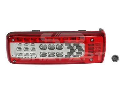 2.24517 Tail lamp, right, with reverse alarm, Lb: 160 mm, L: 357 mm, H: 130 mm, T: 86 mm