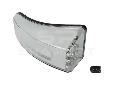 2.24553 Turn signal lamp, lateral, left, silver