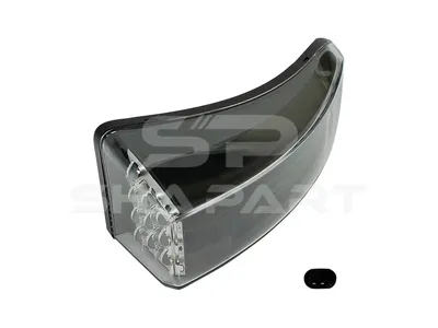 2.24556 Turn signal lamp, lateral, right, black