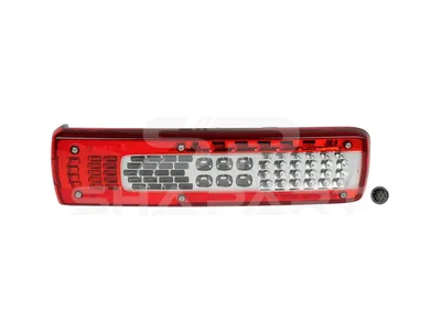 2.24741 Tail lamp, left, Lb: 160 mm, L: 500 mm, H: 130 mm, T: 86 mm