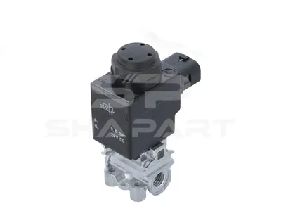 2.25060 Solenoid valve, 24 V, M12 x 1,5, max. 10 bar, 2 poles