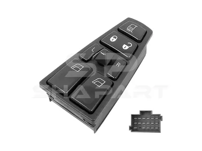 2.25341 Control panel, door, driver side, 24 V
