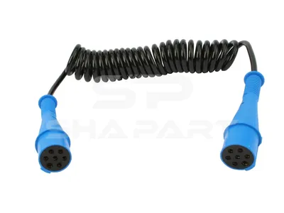 2.25414 Electrical coil, 24 V, L: 4.5 m, ISO 1185, 7 poles
