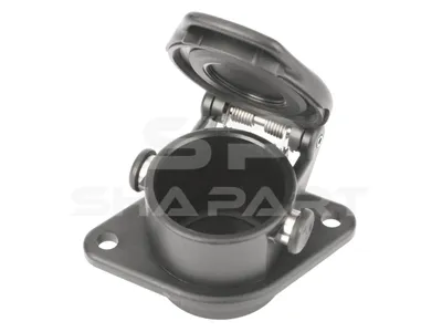 2.25431 Park socket, ABS, 24 V, ISO 12098/7638