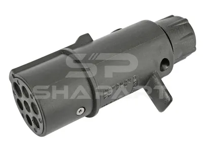 2.25442 Plug, plastic, 24 V, ISO 1185, 7 poles
