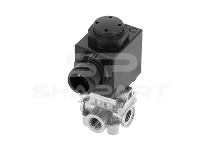 2.25507 Solenoid valve, 24 V, M12 x 1,5, max. 10 bar, 2 poles