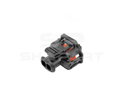 2.26065 Plug housing, black, 2 poles