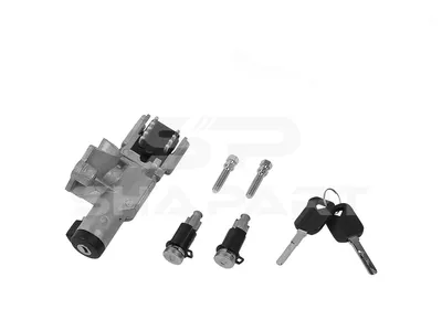 2.27067 Steering lock, complete