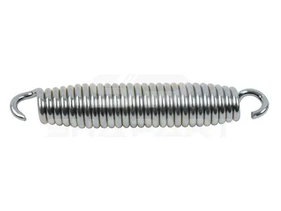 2.40017 Spring, zinc coated, L: 204 mm