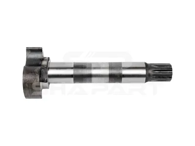 2.40105 Brake camshaft, left, D: 44 mm, L1: 293 mm, L3: 246 mm, 10 teeth