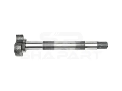 2.40107 Brake camshaft, left, D: 44 mm, L1: 433 mm, L3: 386 mm, 10 teeth