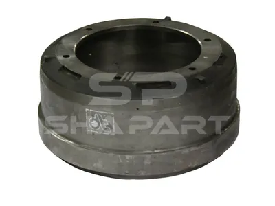 2.40322 Brake drum, D: 410 mm, 6 bores, b: 16 mm, P: 335 mm, d: 290 mm, H: 218 mm, B: 193 mm
