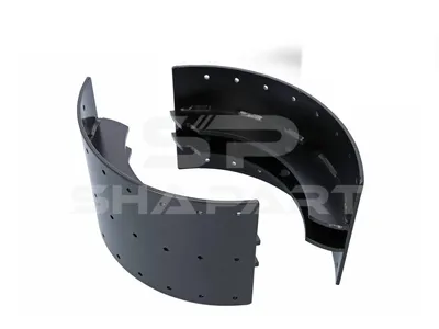 2.40392 Brake shoe kit, D: 410 mm, b: 7 mm, W: 200 mm, S: 5 mm