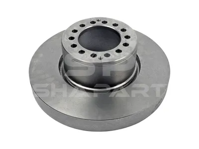 2.40558 Brake disc, D: 375 mm, 14 bores, P: 138 mm, 14,6, d: 105.6 mm, H: 115.8 mm, S: 45 mm