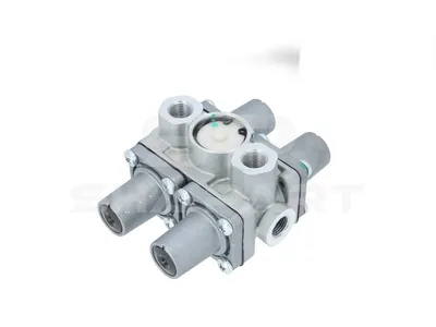 2.44041 4-circuit-protection valve, M16 x 1,5, M22 x 1,5, max. 10 bar, Po21: 6.3 bar, Po22: 6.3 bar, Po23: 5.8 bar, Po24: 5.8 bar